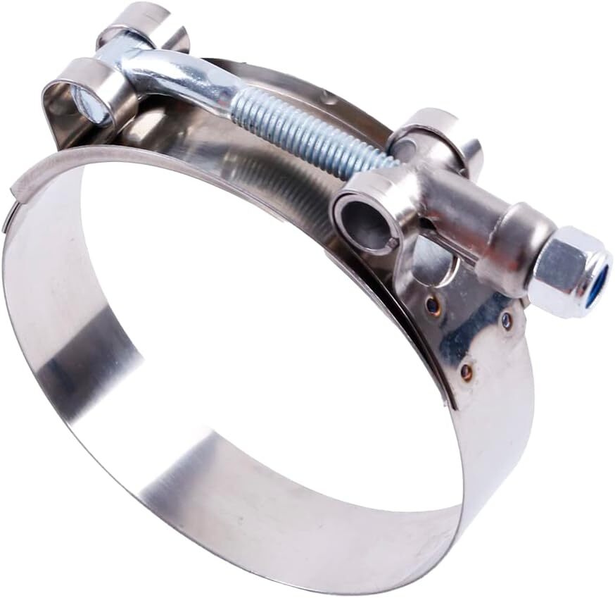 3-inch T-BOLT clip silicone stainless steel hose turbocharger 77-87 mm