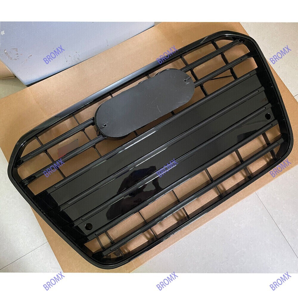 Front Bumper Grille Mesh Grill Fit for Audi A6 C7 2012 2013 2014 2015 All Black