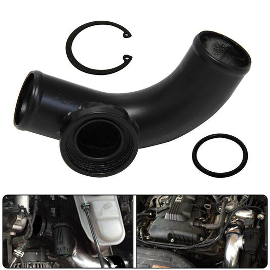 90 Degree 2 51mm Flange Adapter Piping For HKS SQV BOV Blow Off Valve Tube Pipe
