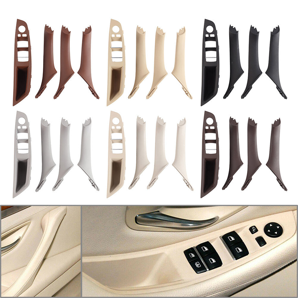 Car Window Door Handle Lift Switch Button Frame Panel Fit for BMW F10 F11 F18 LHD