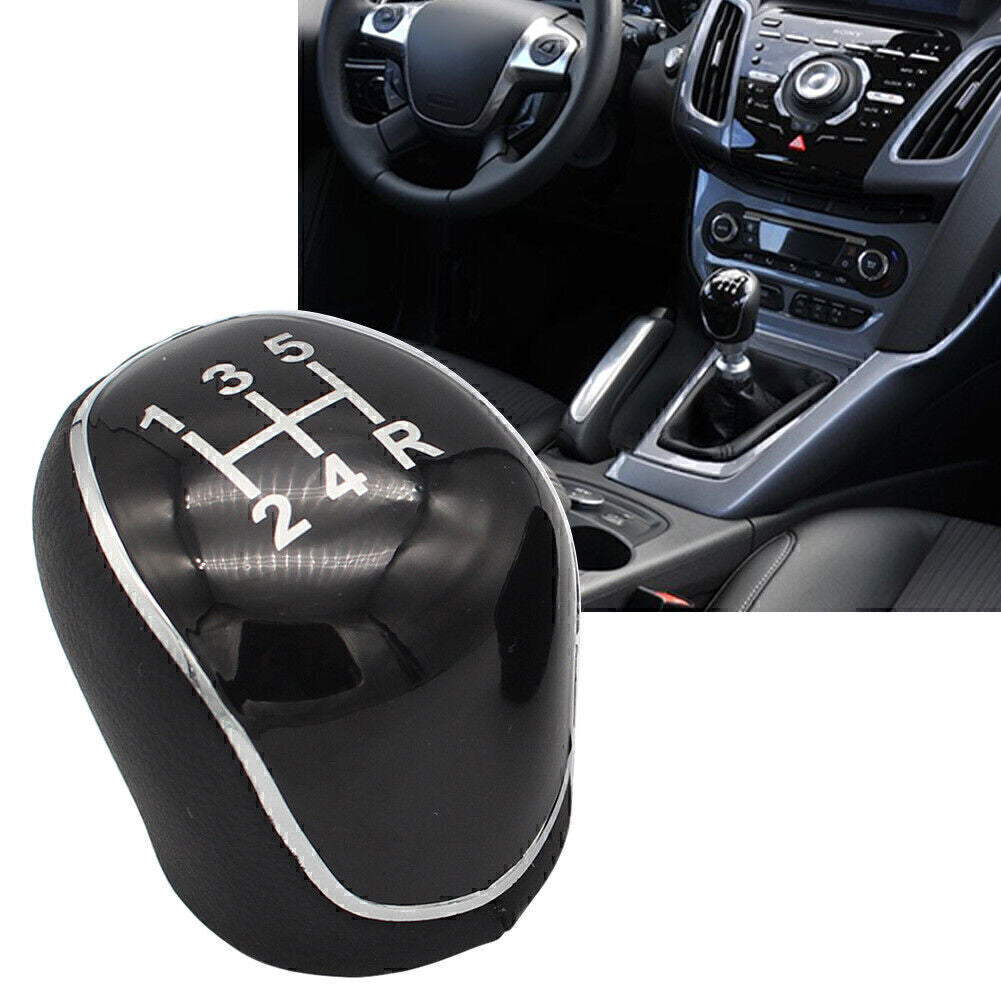 Fit for Ford C-Max Focus Mk2 Mk3 Kuga S-Max 5 Speed Car Shift Gear Knob