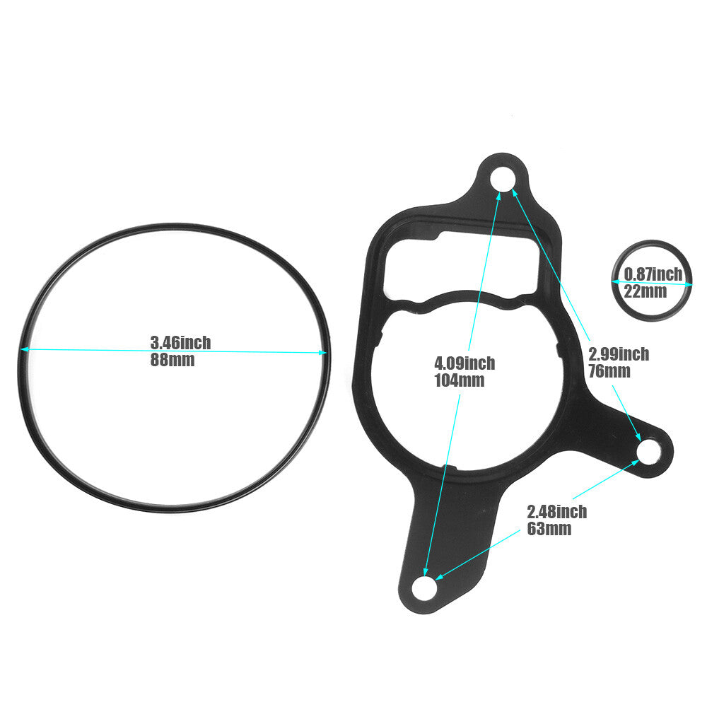 Vacuum Pump Rebuild Seal Kit Gasket 07K145100C for VW for Audi Beetle for Golf for Jetta 2.5