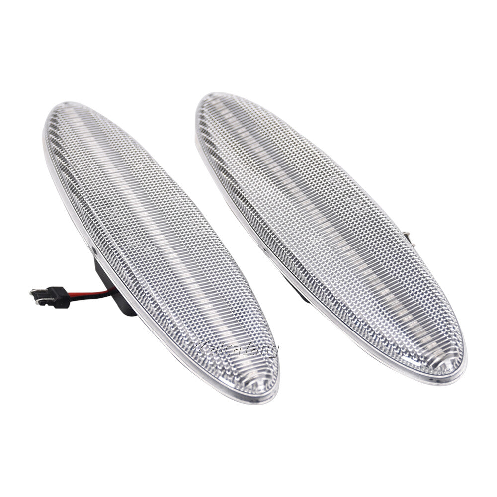 Clear for Chevrolet 03-2011 for Corvette C5 Rear LED Fender Side Marker Light