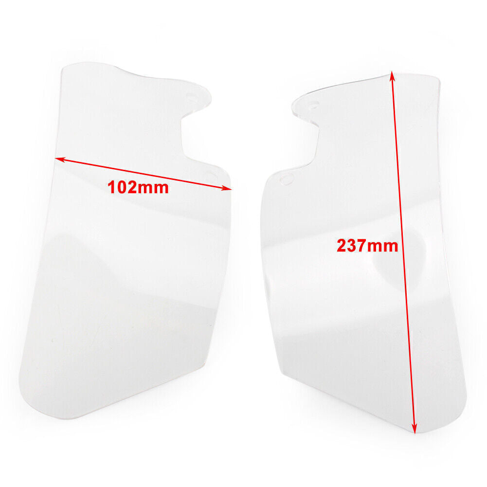 Motor Windshield Windscreen Ventilation Side Panel For R1200GS 04-12 Transparent