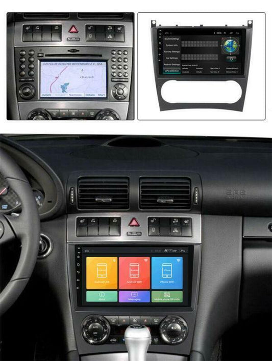 2005-2011 for Mercedes-Benz CLK-Class W209 9 Android 10.1 Car Stereo Radio GPS