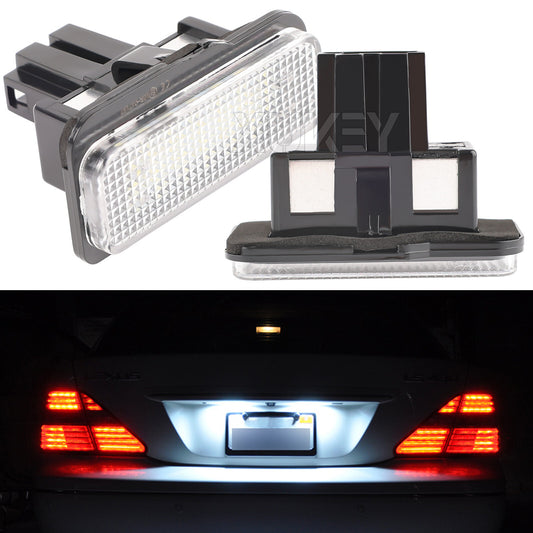 2x LED License Plate Lights for Mercedes-Benz E-Class W211 / S211 2002-2008