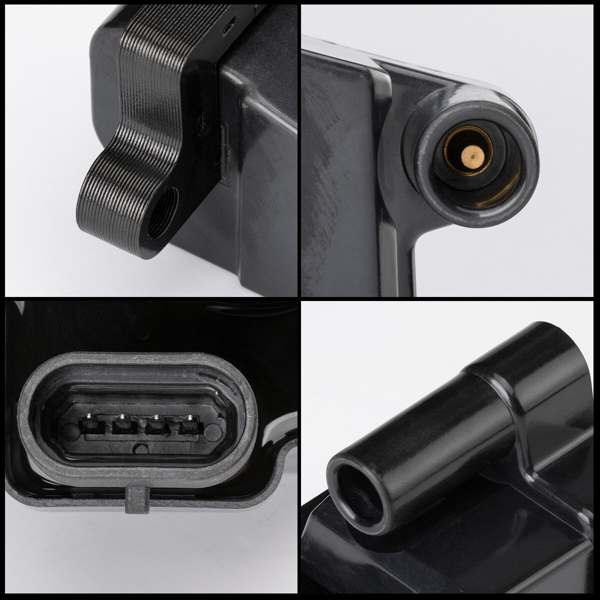 Square Ignition Coil Spark Plug Wire for Chevy for GMC 4.8L 5.3L 6.0L 8.1L