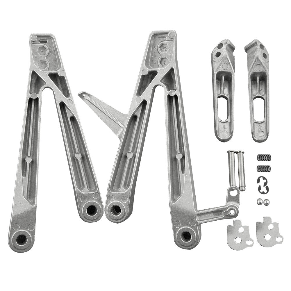 Motor Rear Passenger Footrest Foot Pegs Brackets for Honda CBR 1000RR 2004-2007