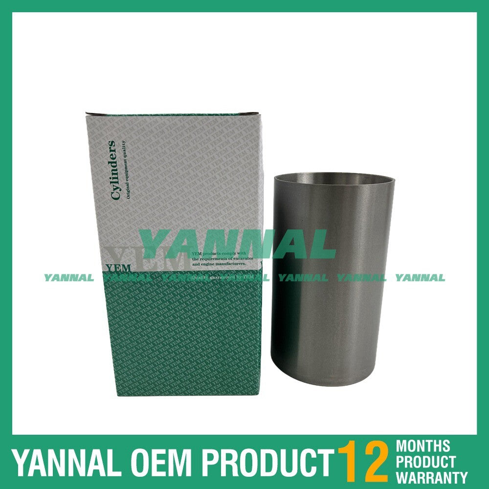 Six new SD33 cylinder liners for Hiyama FD 3 diesel forklifts