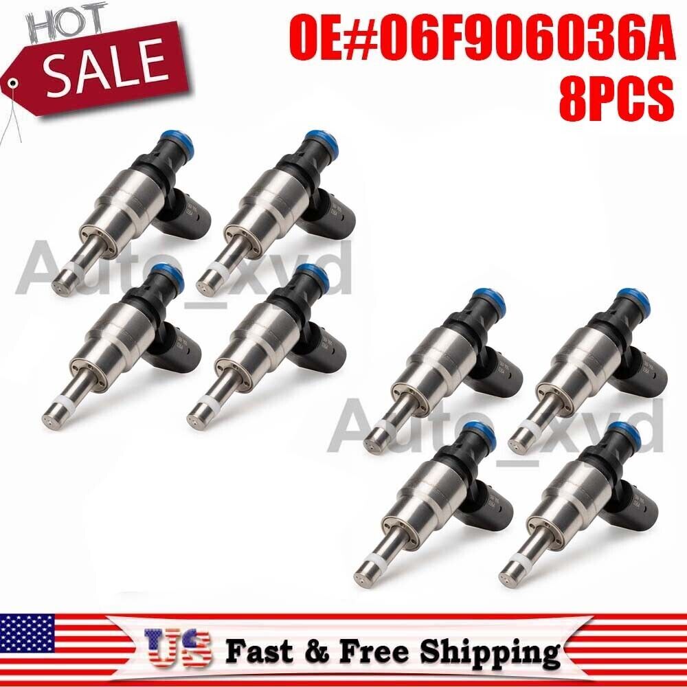 8 new 06F906036A fuel injectors suitable for Audi A3, for A4 , for A5 , Q5, TT, for Volkswagen CC, EOS, for Jetta , for Passat .