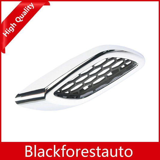 Fit for Maserati Levante Chrome Left Side Fender Air Vent Outlet Cover Trim