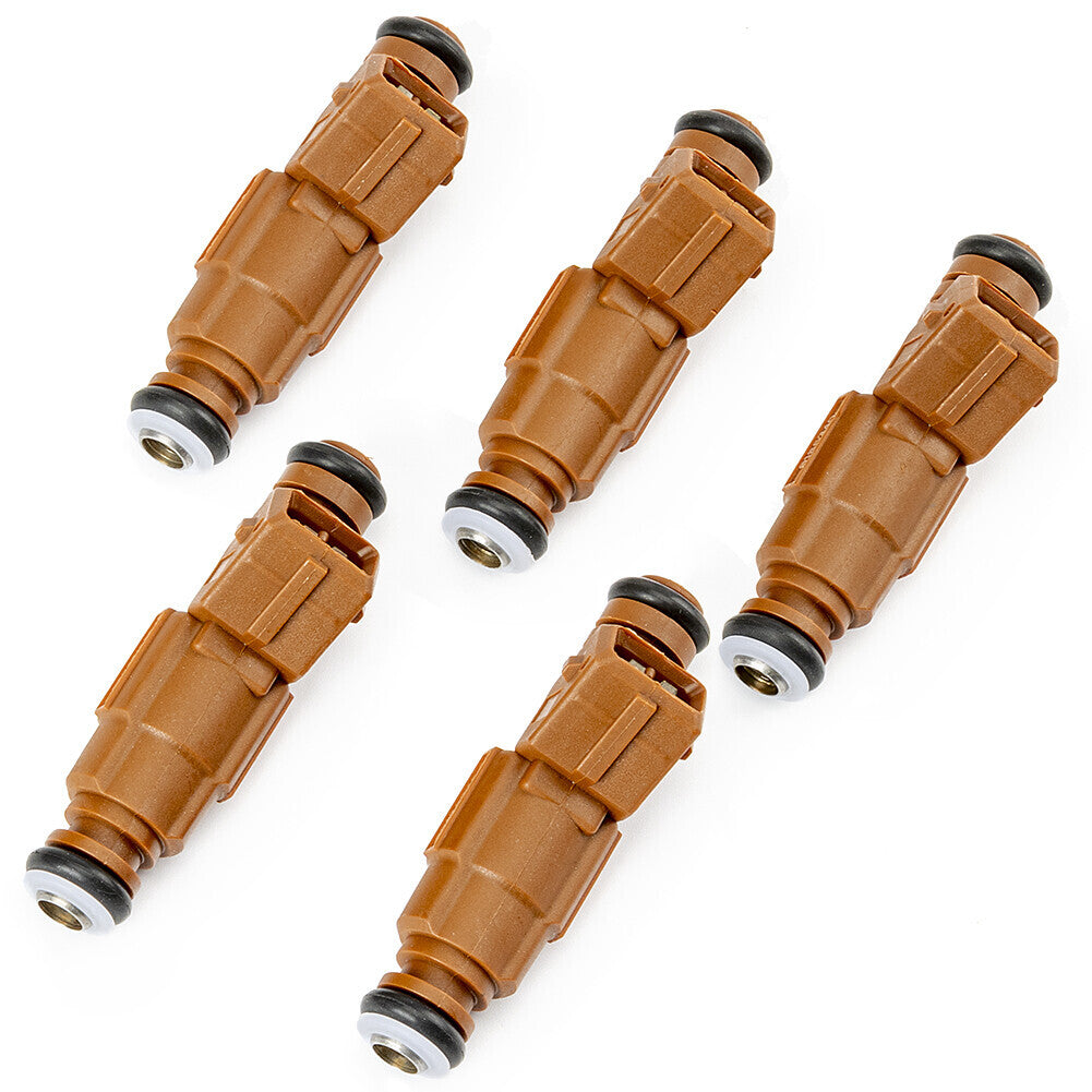 5X 0280155831 Fuel Injectors for Volvo S80 C70 S60 V70 2.4L 2.5L