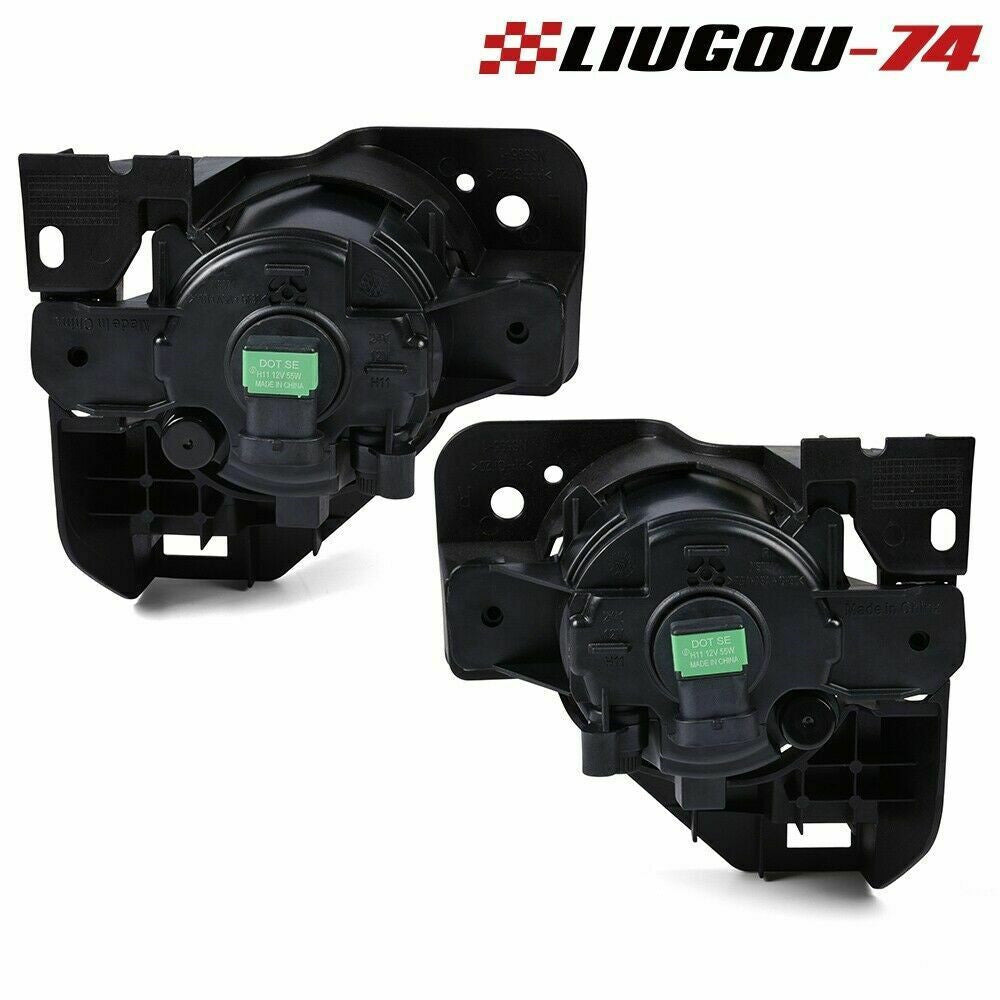 Suitable for 2009-2014 for NISSAN MAXIMA FRONT BUMPER FOG LIGHTS clear lenses, complete with US finish.