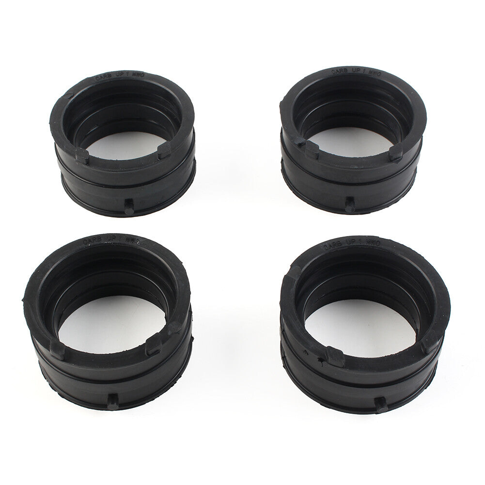 4PCS Intake Manifold Carburetor Boots for Honda CBR900RR 1993-1999
