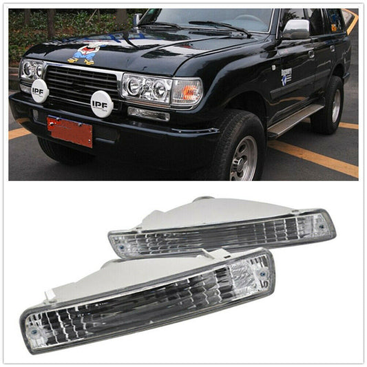 Front Bumper Turn Signal Light for Land Cruiser LC80 FJ80 FZJ80 4500 1991-1997