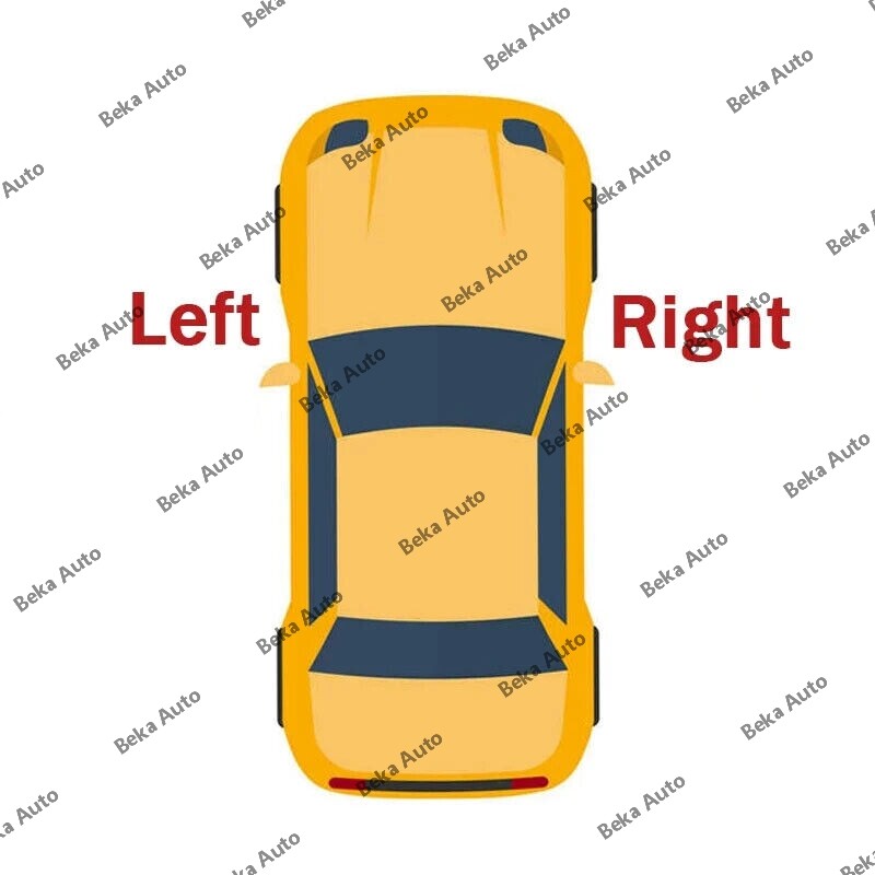 A pair of LED rear brake light assemblies for BMW X2 F39 2020 - 2023 LHRH models.