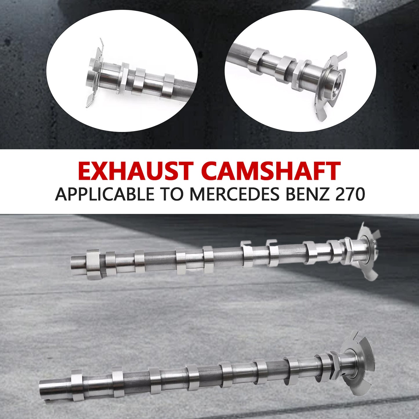 1 Set Intake and exhaust camshaft fit for Mercedes-Benz 1.6 T 2.0T A2700504600