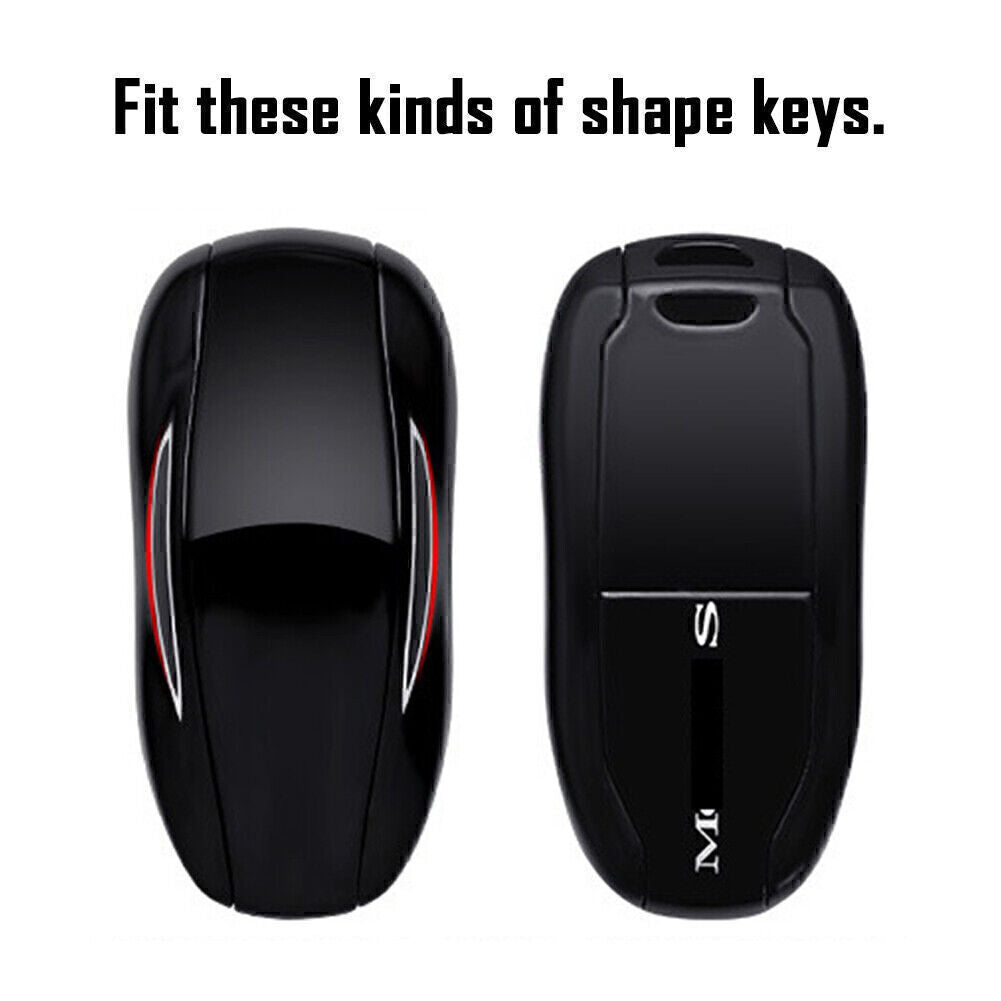 Car for Smart Key Fob Case Cover Accessories Black for Tesla for Model S 2012-2019 2018