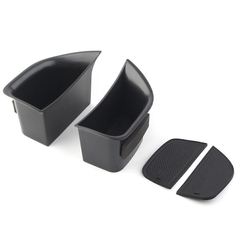 Car Door Handle Armrest Storage Box Tray Bin Kit for Lincoln 2017-18