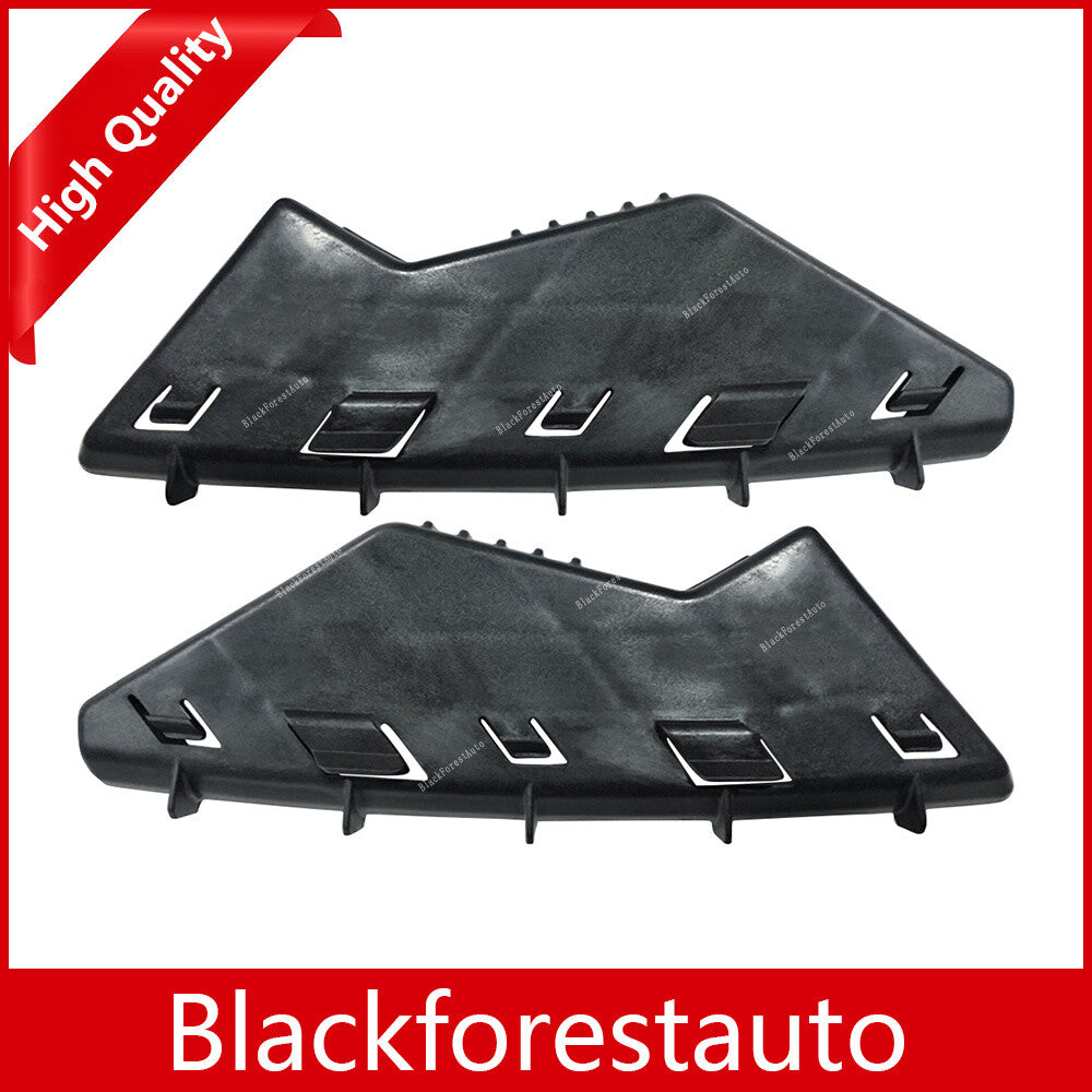 2x Fits 2013-18 for Hyundai Santa Black Front Right Left Bumper Upper Bracket