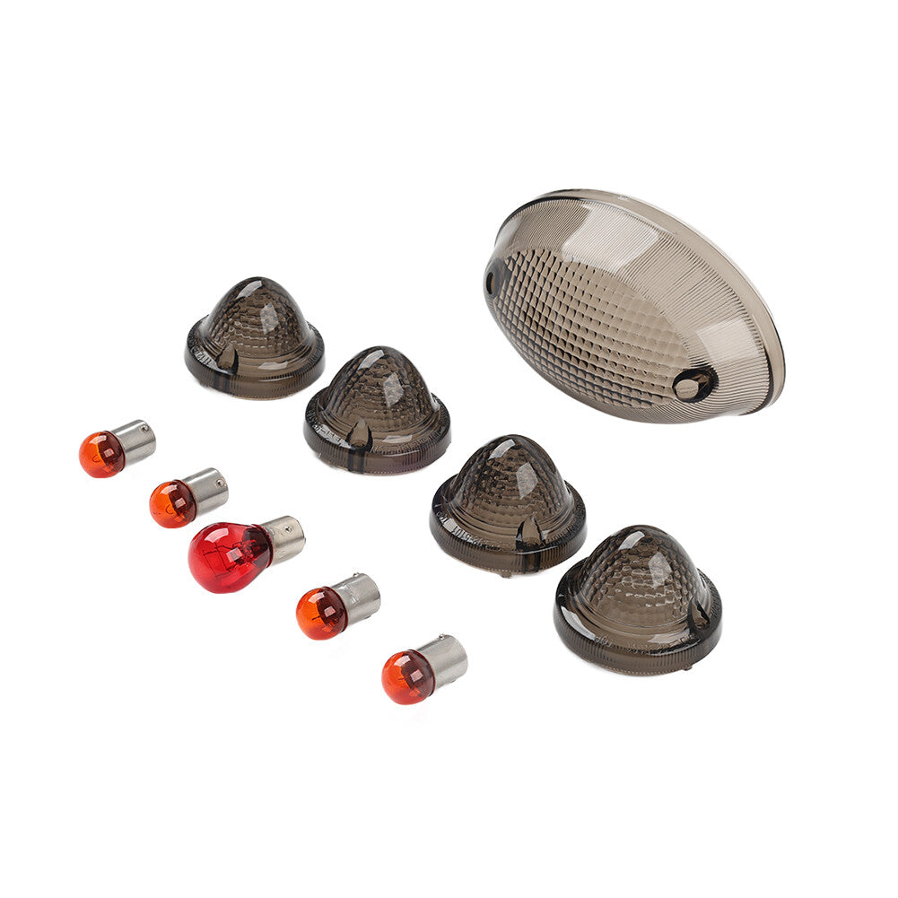 Turn Signals Cover Tail Light Lens For T100 Scrambler Speedmaster Roadster