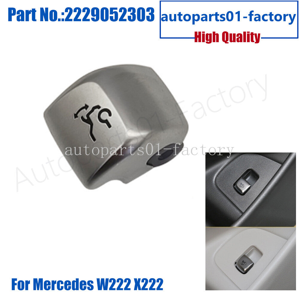 1PCS Trunk Release Lid Tailgate Control Switch Cap for Benz W222 X222 AMG