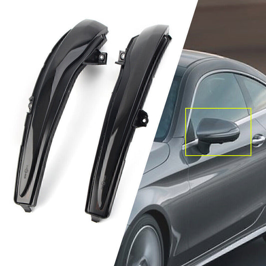 Dynamic Side Mirror Turn Signal Light for Benz C E S V GLC Class W205 X253 15-18