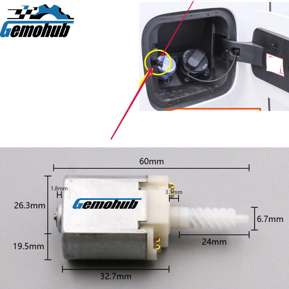 New Fuel Filler Cap Actuator Motor for Infiniti G25/G35, for Infiniti G37/EX35/EX37