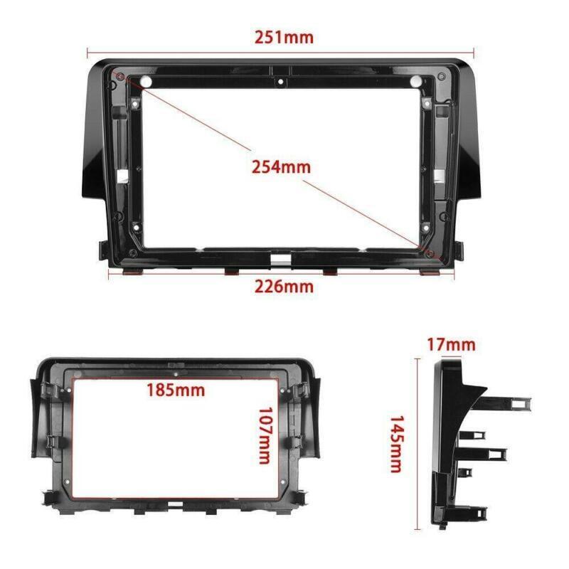 Wirless Carplay for Honda for Civic 2016-2020 Android 10.0 Car Stereo Radio +AHD Cam