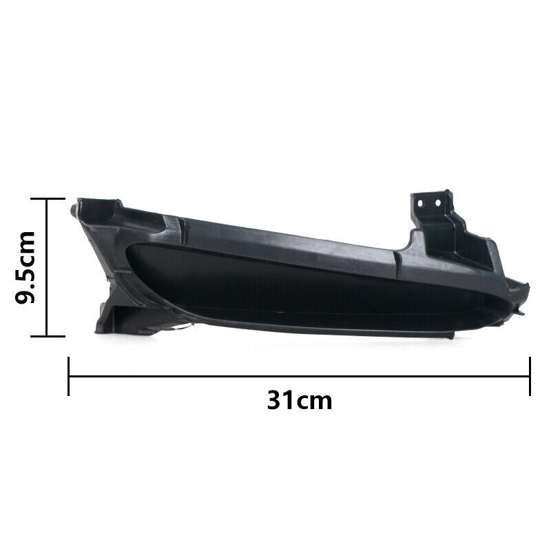 for Mazda 3 2010 - 2011: Dual front bumper lower cover insert trim grille