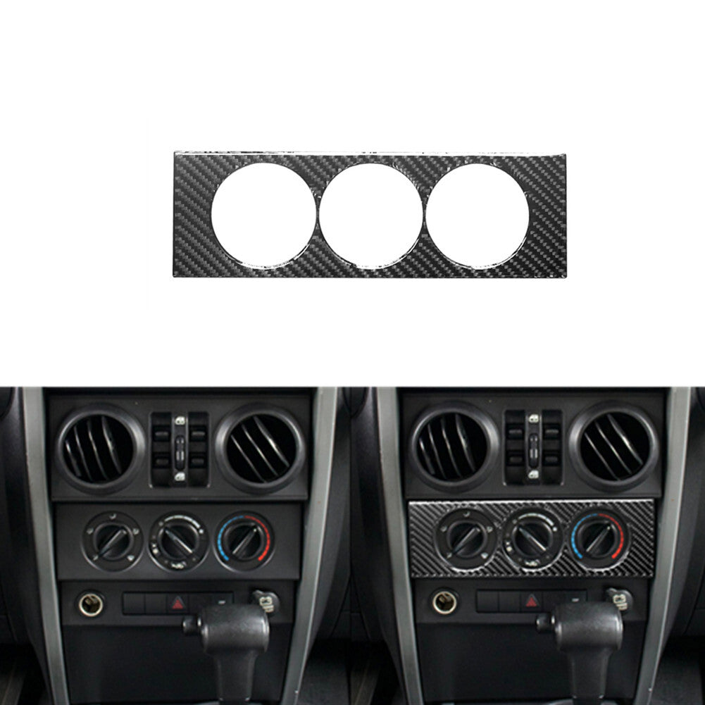 Carbon Fiber Air Conditioning Outer Frame Trim for Jeep for Wrangler 2007-2010