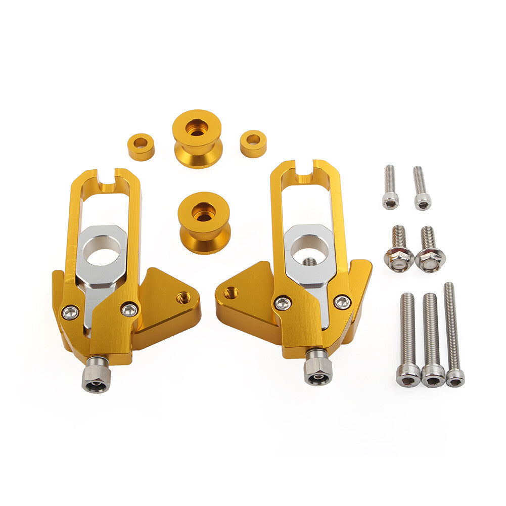 Fit for Honda CB650R CBR650R 2019-2020 Chain Adjusters Tensioners Catena Spools Gold