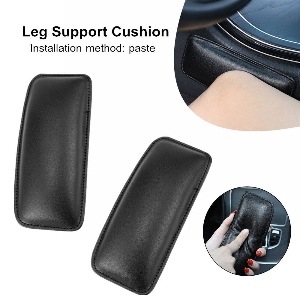 Two knee pads for car dashboard driver's side to relieve knee pain.