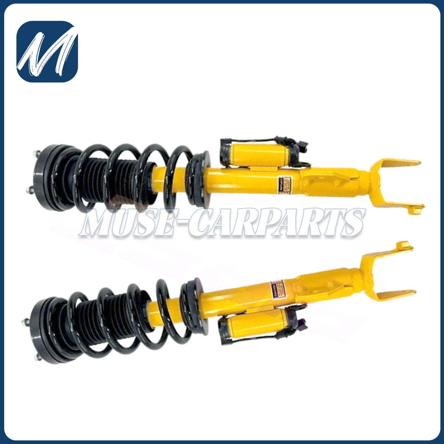 A pair of front shock absorber strut assemblies with electric adjustment for Lexus NX200t 2015 - 2017 NX300 2018-21