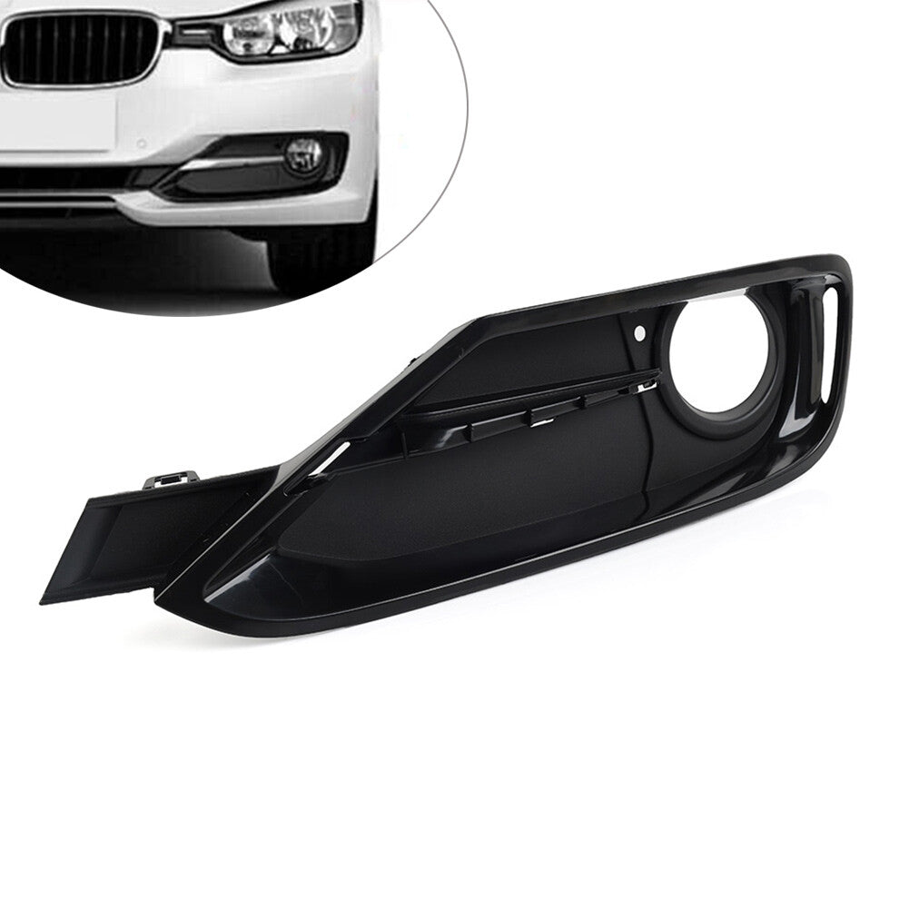 Closed Grid Front Bumper Fog Lamp Grille Left for BMW F30 F31 F35 F80 Sport Line