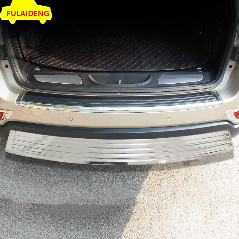 for Jeep Grand Cherokee 2011-2020 Rear Bumper Guard Trunk Sill Scuff Plate Cover