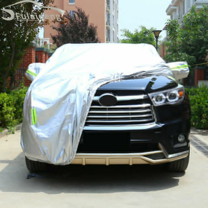 for Toyota Highlander Car Cover Waterproof Rain/UV/Dust Resistant Weather Proof