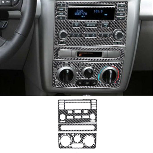 3Pcs Center Control Button Frame Trim Panel TypeA for Chevrolet COBALT 2005-2010