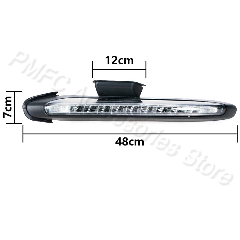 Right LED DRL Daytime Running Light for Porsche for Cayenne 958 Turbo Style 2011-18