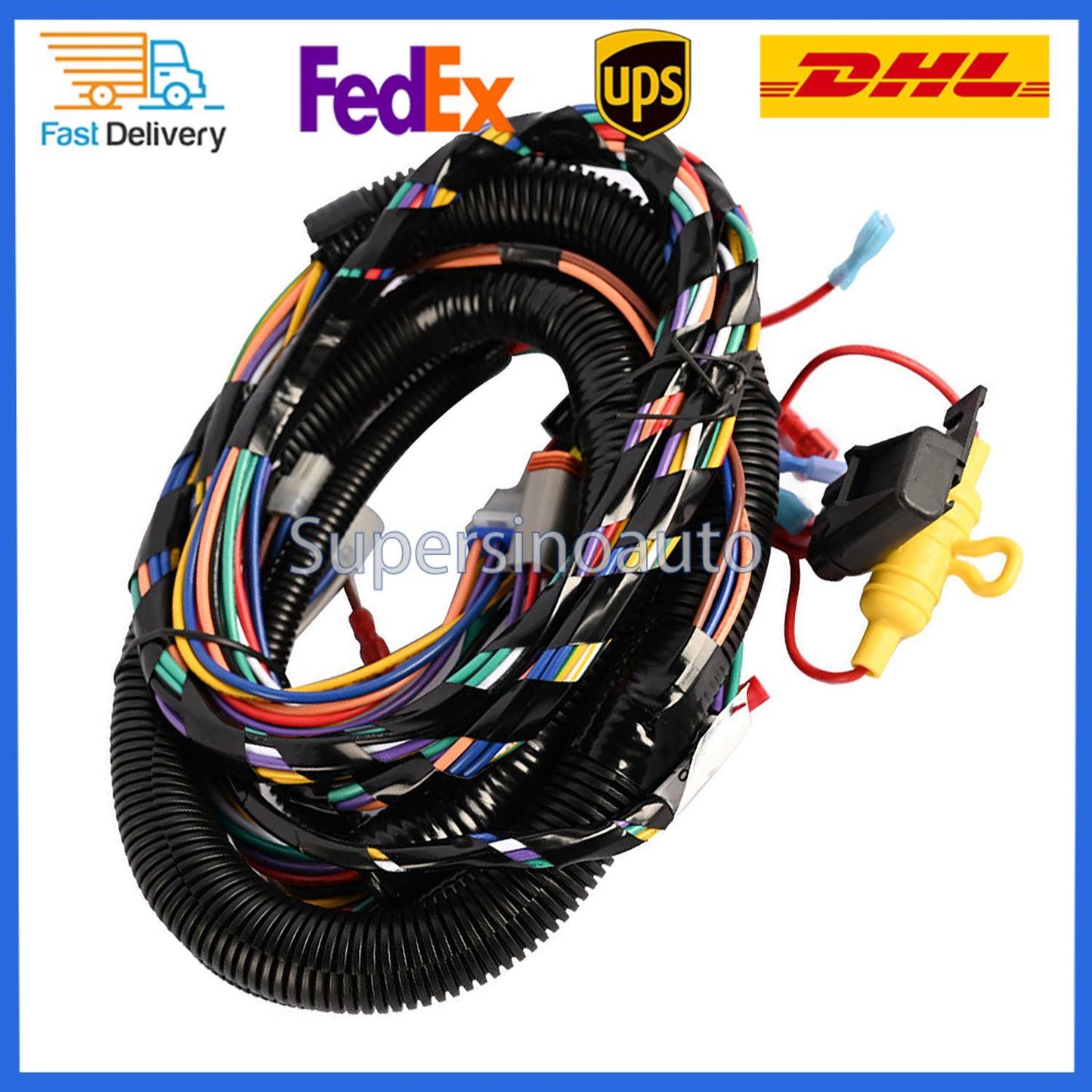 For TPS CARTS Club Car Precedent IQ White controller New Main Electrical Harness
