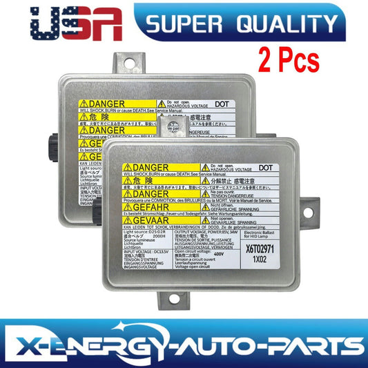 2Pcs X6T02971 Xenon Ballast HID Headlight for Acura CL 2002-03 TSX 2004-05