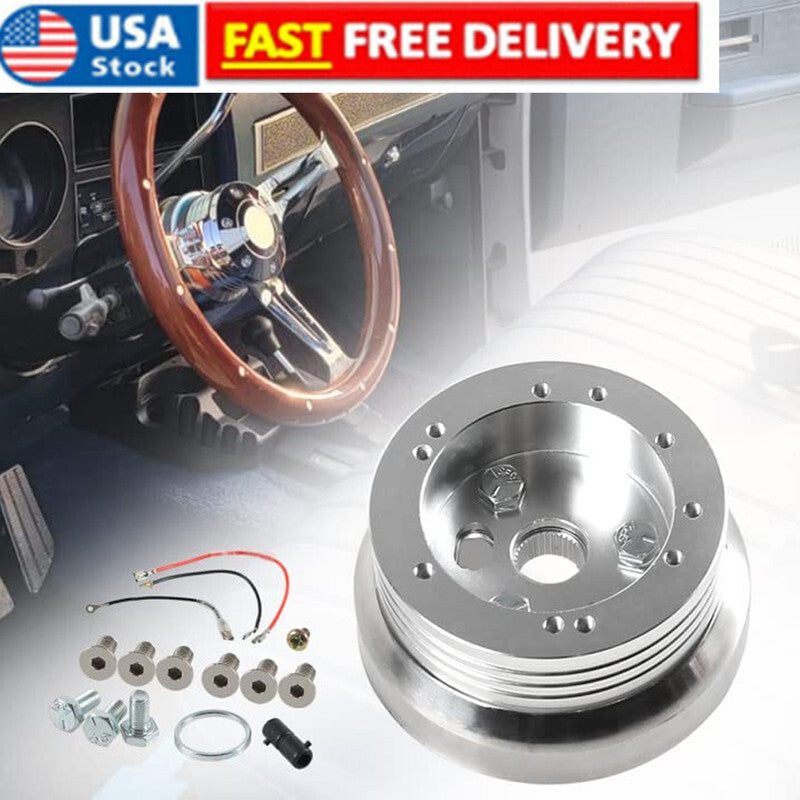 5-hole and 6-hole steering wheel hub adapters, automotive short wheel hub connector bolt accessories