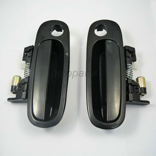 for Toyota for Corolla Prizm 2PCS Outside Exterior Door Handle Front Right Left