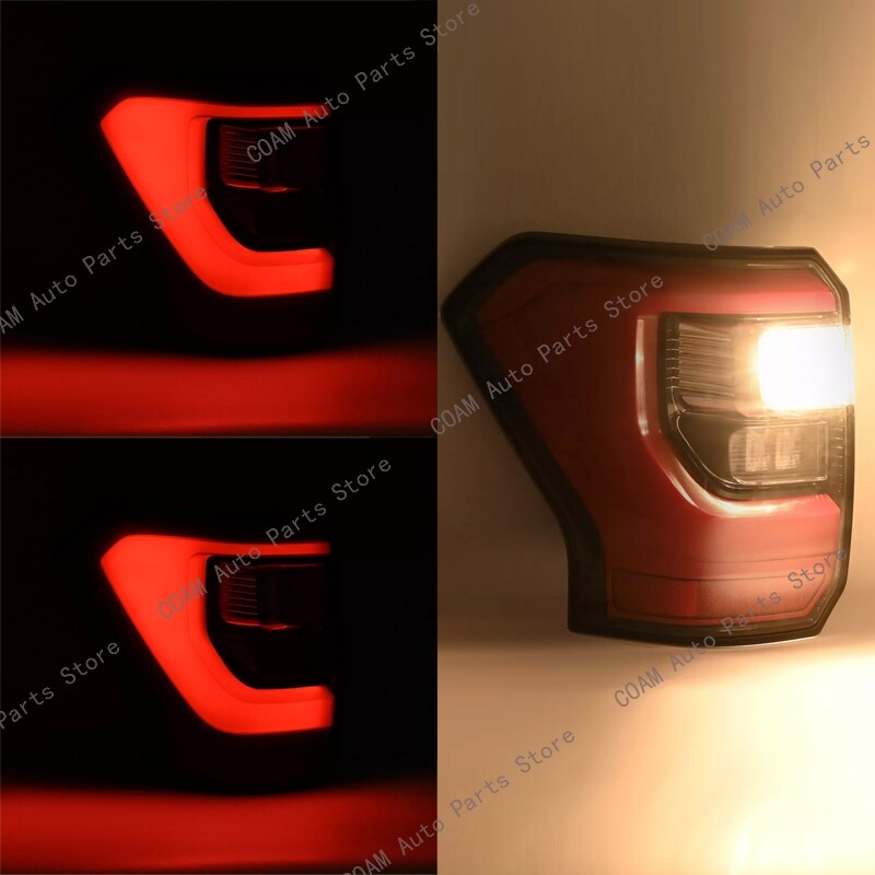 LHRH LED taillights for Ford Expedition 2018 - 2021 warning brake lights