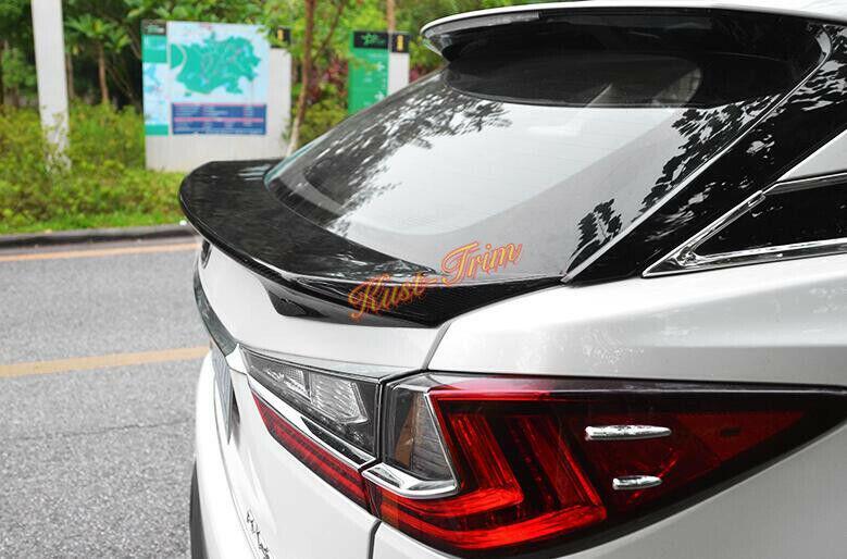 for Lexus RX350 RX450 20-2022 Real Carbon fibre Rear Trunk Duck Lid Spoiler Wing