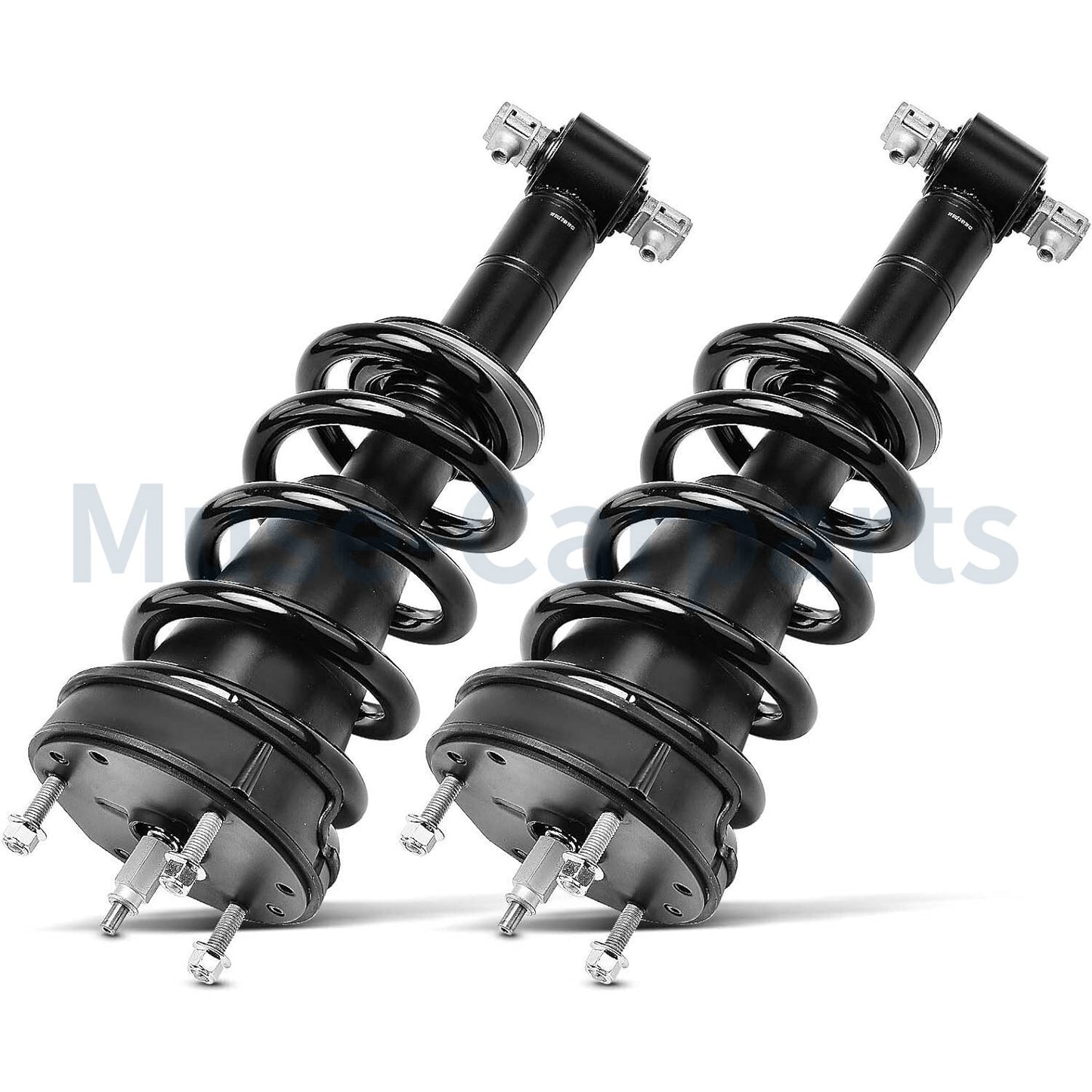 4-piece front and rear shock absorber strut assembly with EDC for BMW E38 740i 740iL 750iL 1995-2001