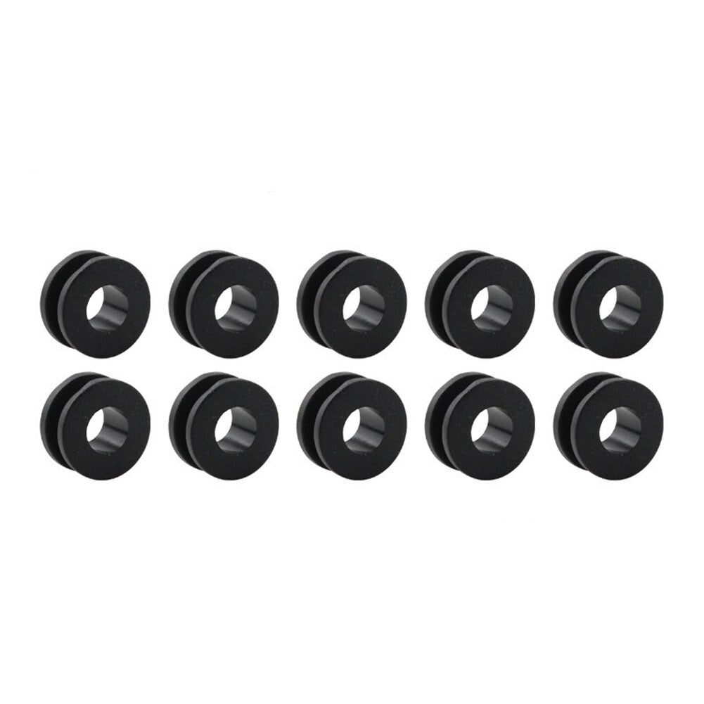For Motorcycle Side Cover Rubber Grommets 10Pcs/Set