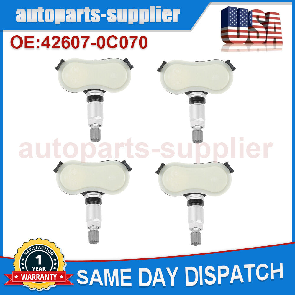 4-piece tire pressure sensor pack suitable for Toyota for Sienna Tundra TPMS transmitter 42607-0C070