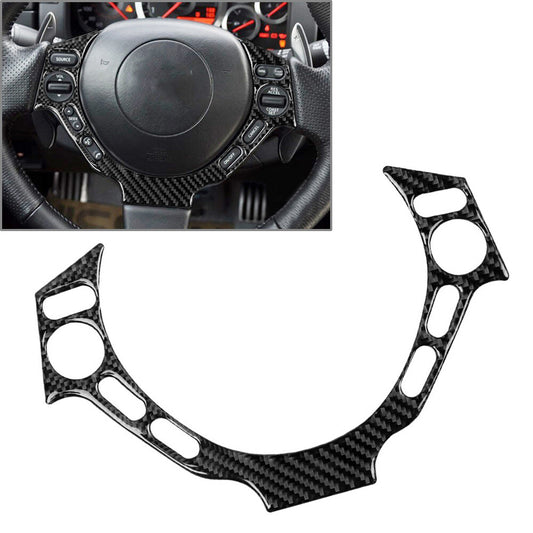 Steering Wheel Button Frame Cover Trim Fit for Nissan GTR R35 2008-2016 Carbon Black