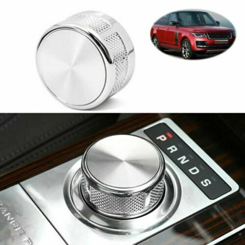 Middle Gear Shift Knob Cover SV Style Fit for Range Rover L405 2017-2022 Silver
